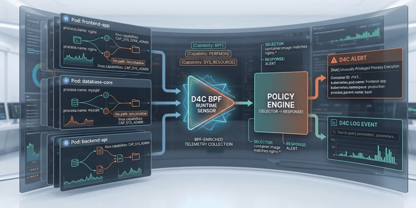 Linux& 云检测工程 - 开始使用 Defend for Containers (D4C)