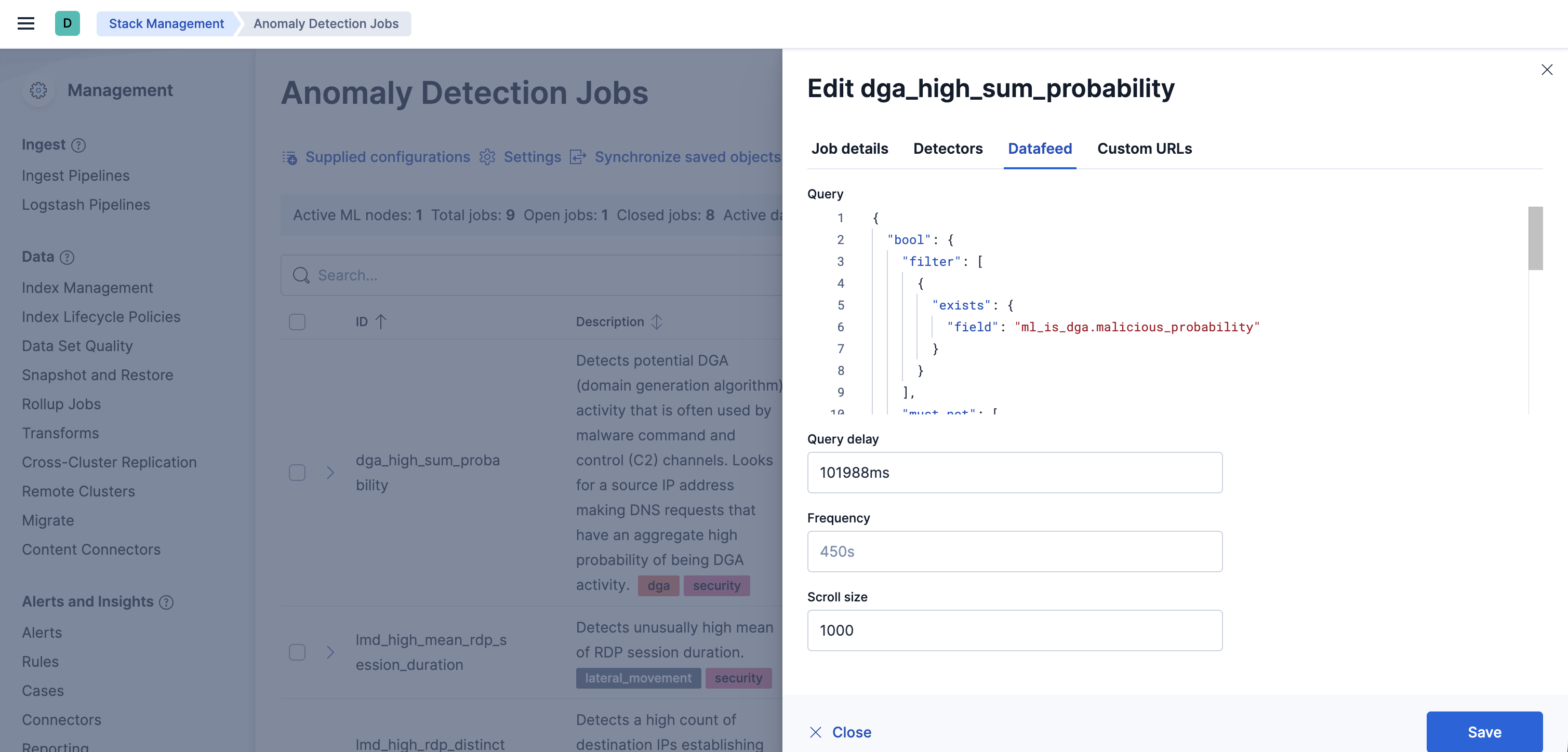 Domain Generation Algorithm Detection jobs