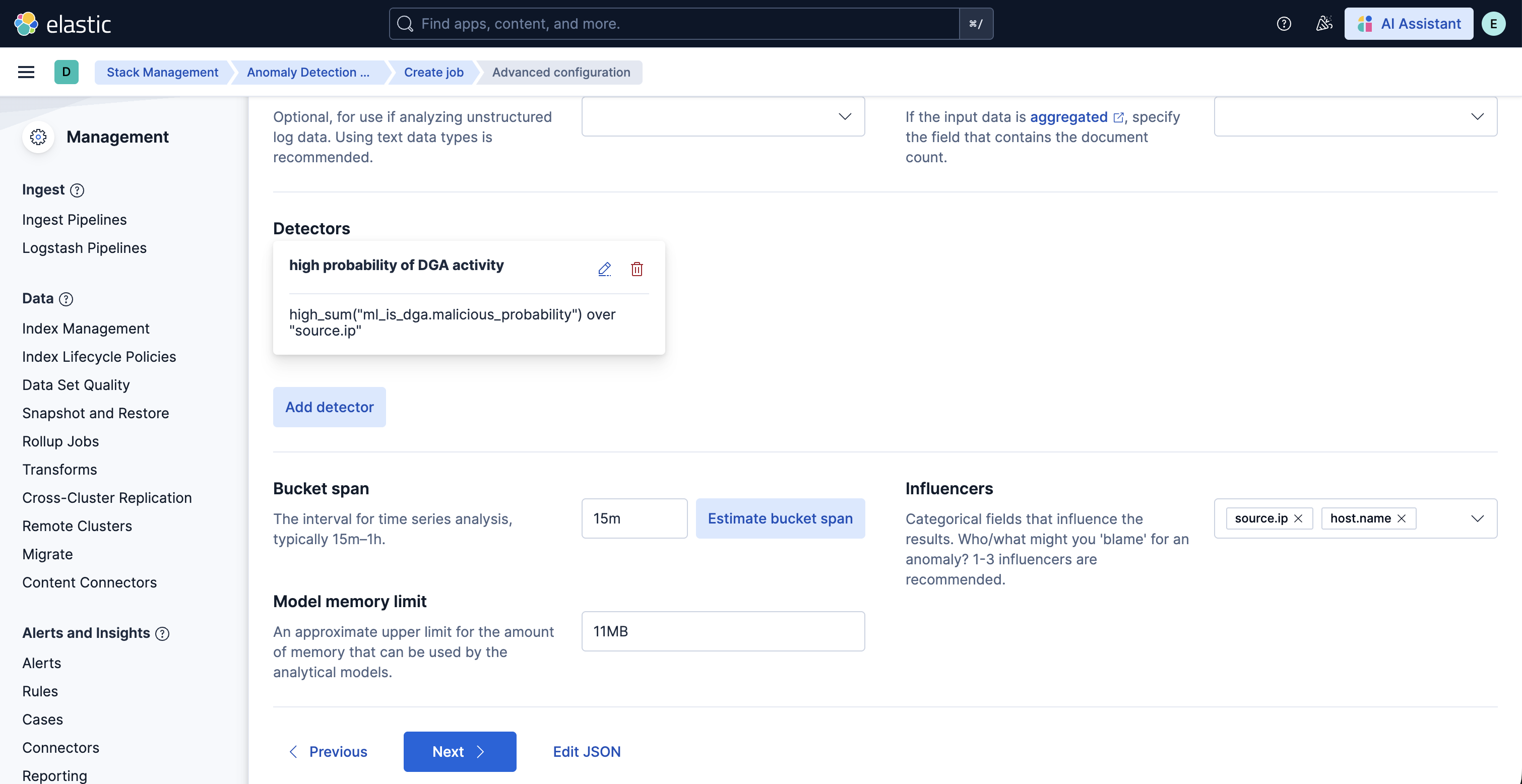 Domain Generation Algorithm Detection jobs