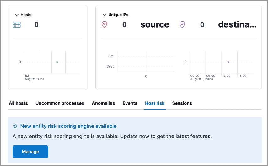 Prompt to upgrade to the latest risk engine Prompt to upgrade to the latest risk engine