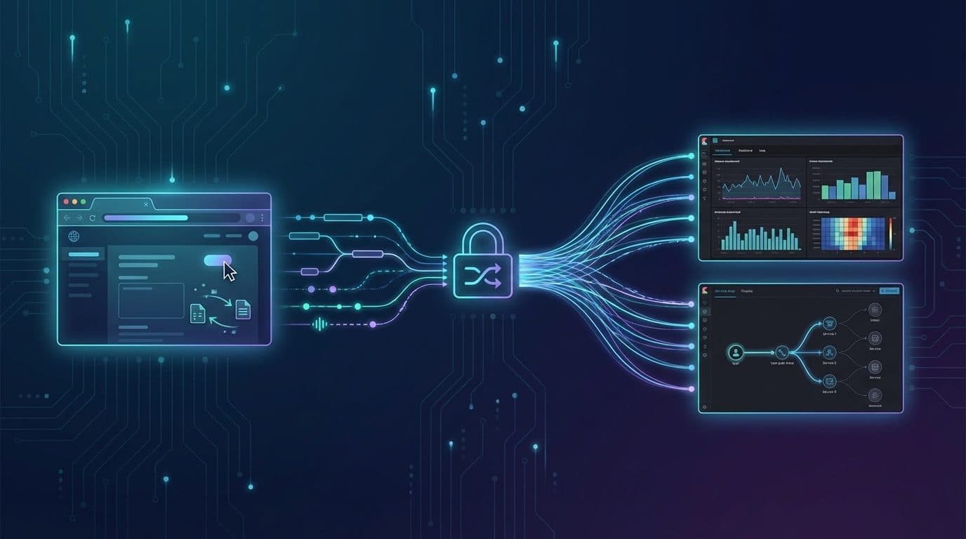 OpenTelemetry browser instrumentation using EDOT Browser & Kibana