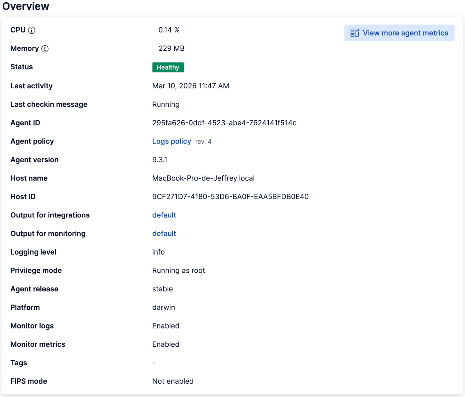 Elastic Agent Apache integration setup in Kibana