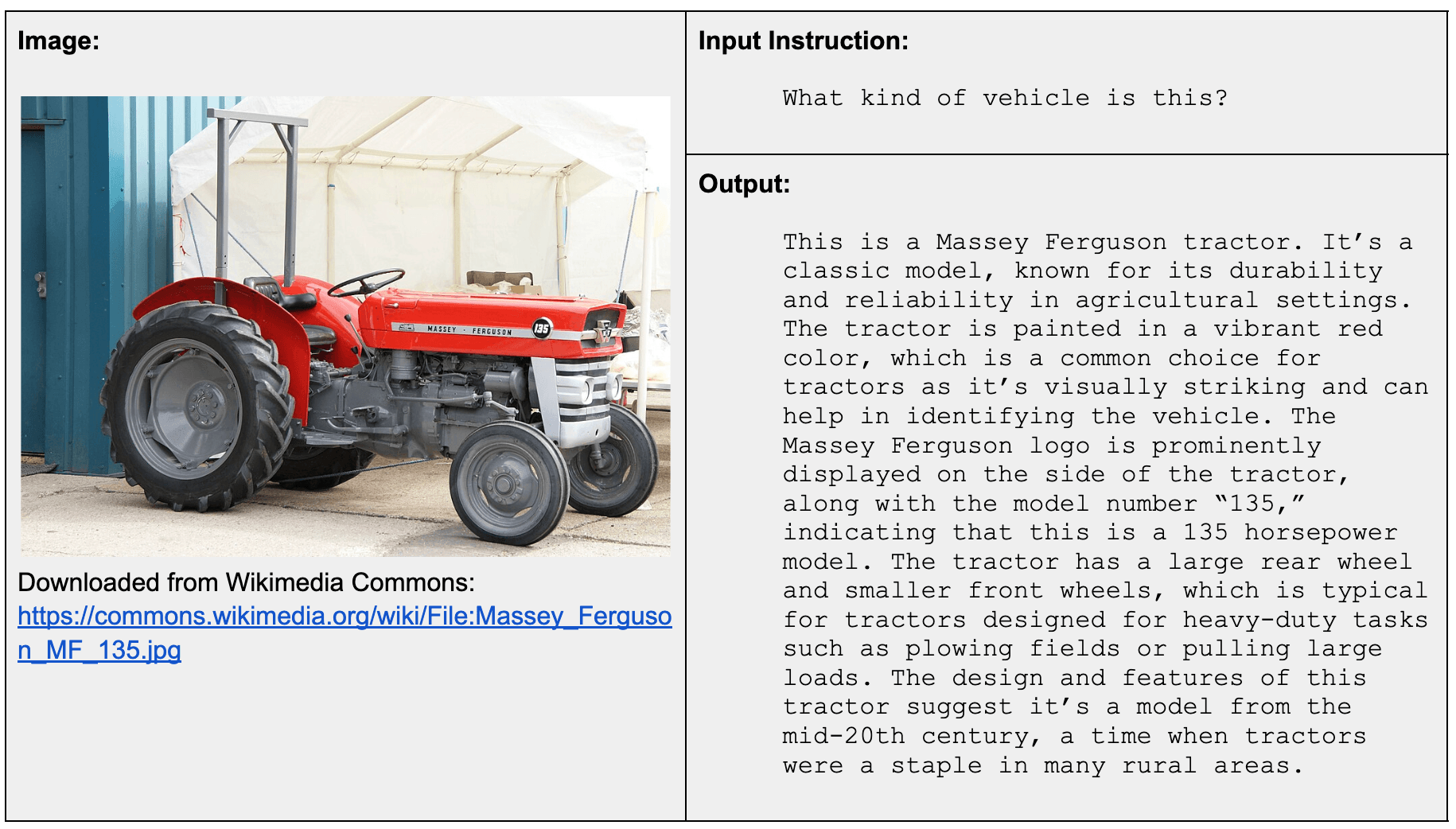 jina-vlm visual language model, prompting short answers