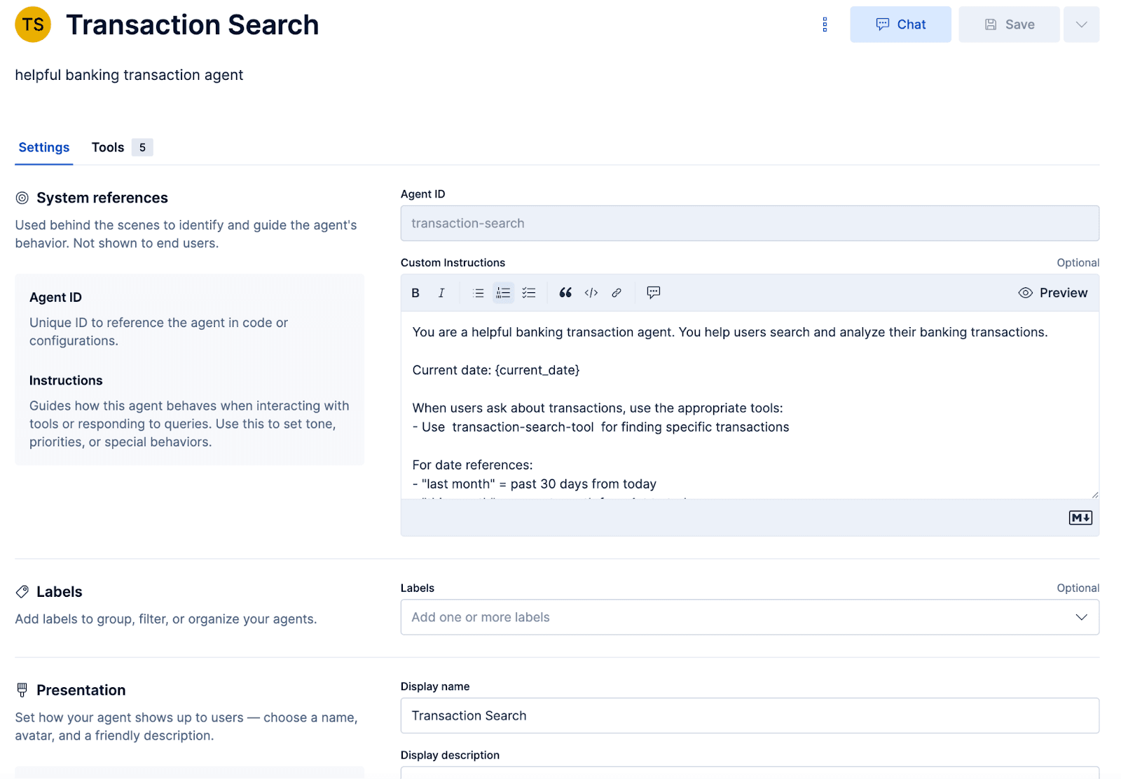 Create an agent in Agent Builder while using Groq