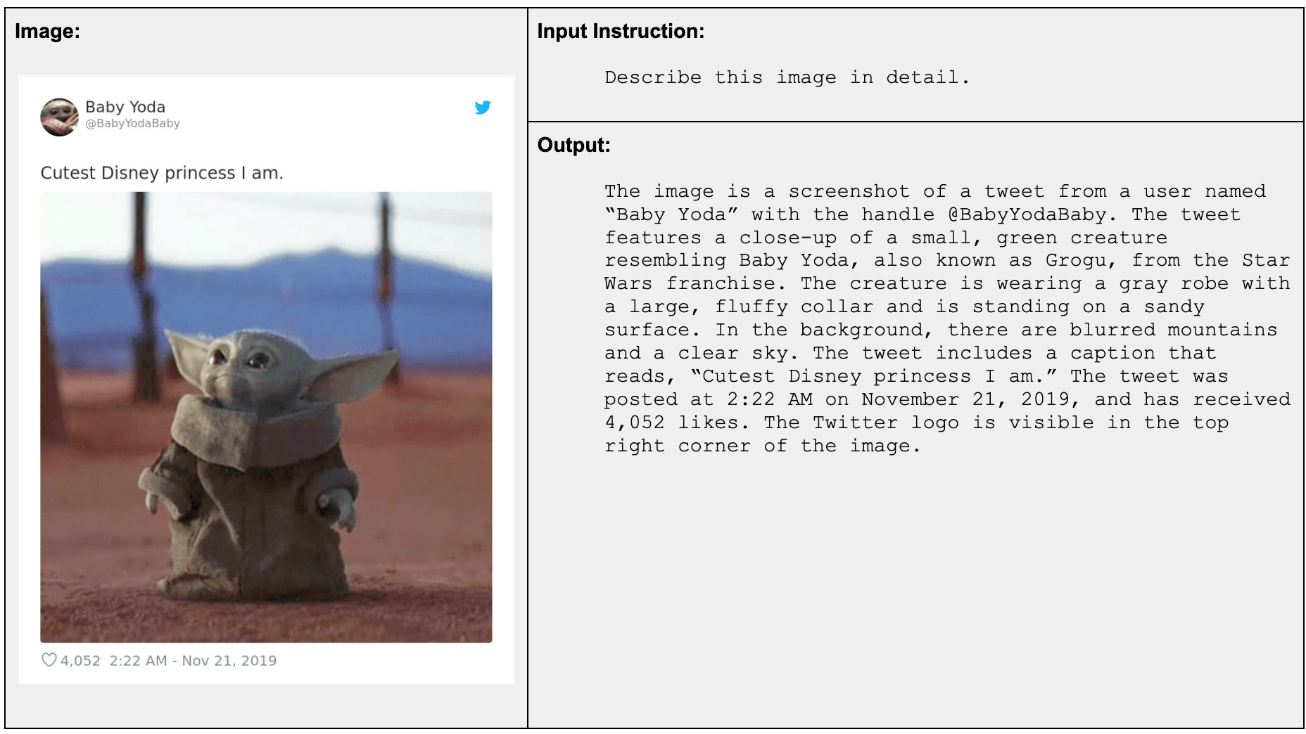 jina-vlm (visual language model) processes social media images